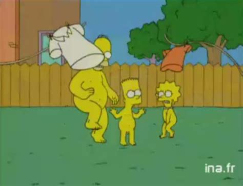 bart and lisa naked|Simpsons